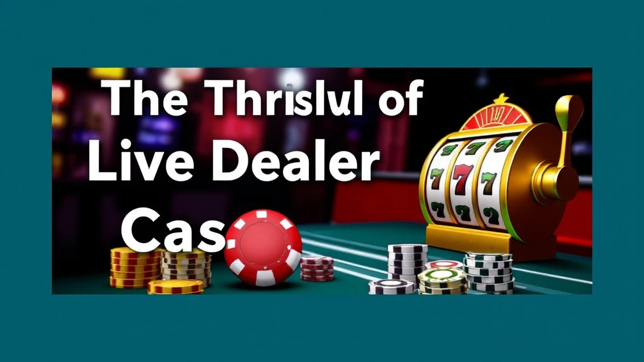 The Thrill of Live Dealer Casino Slots