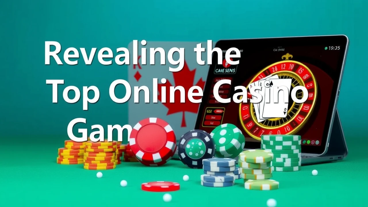 Revealing the Top Online Casino Games in Canada