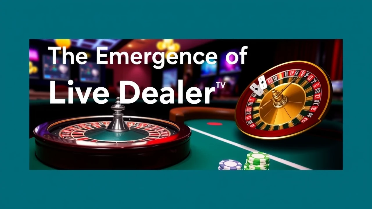 The Emergence of Live Dealer Online Casino Gambling Games